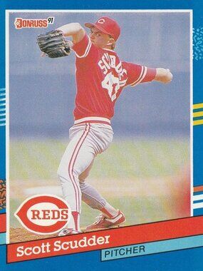 Scott Scudder - Donruss 91 MLB Baseball Card